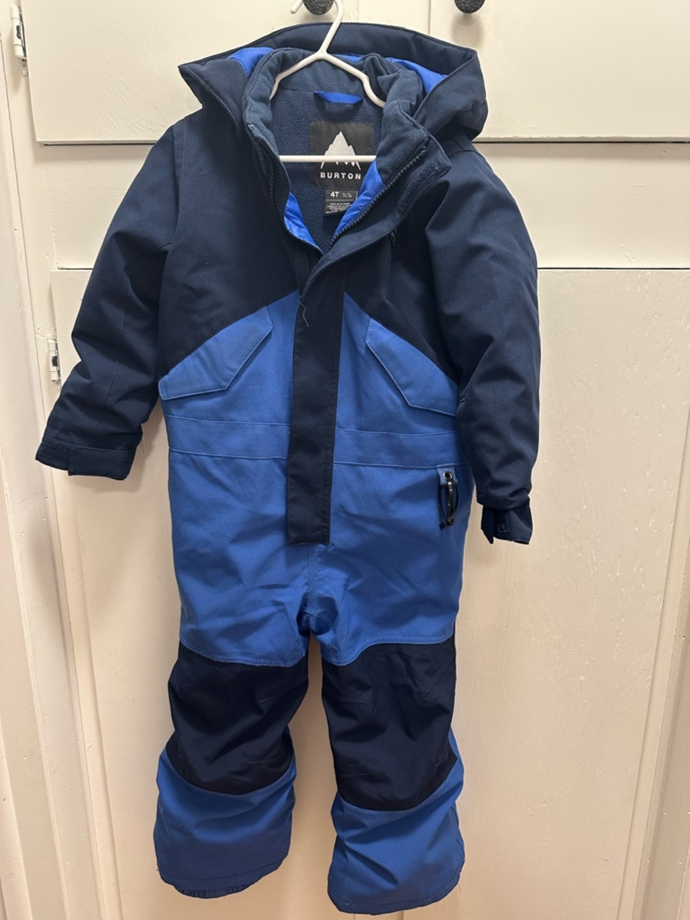 Burton Kids Blue Hooded Snow Suit 4T